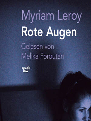 cover image of Rote Augen (Ungekürzt)